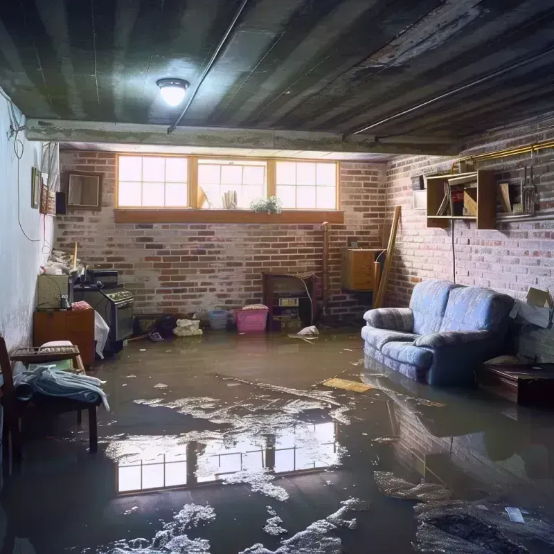 Flooded Basement Cleanup in South Cleveland, TN